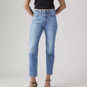 Women's GAP Cheeky Straight High Rise Blue Jeans